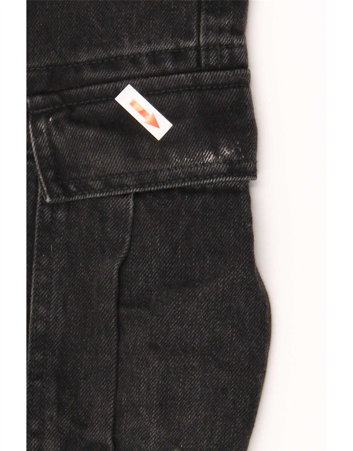 Jeans dritti cargo da uomo Kiabi IT 50 grandi W34 L31 neri