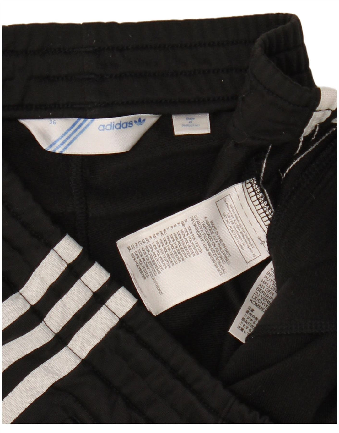 Pantaloni da tuta da donna Adidas EU 36 Small Nero Poliestere