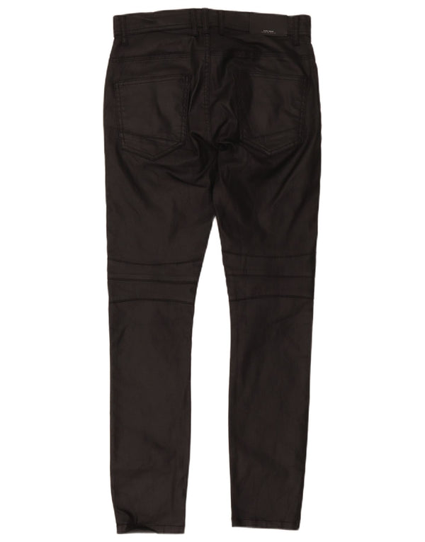 Jeans skinny da uomo Zara EU 40 medio W31 L30 cotone nero