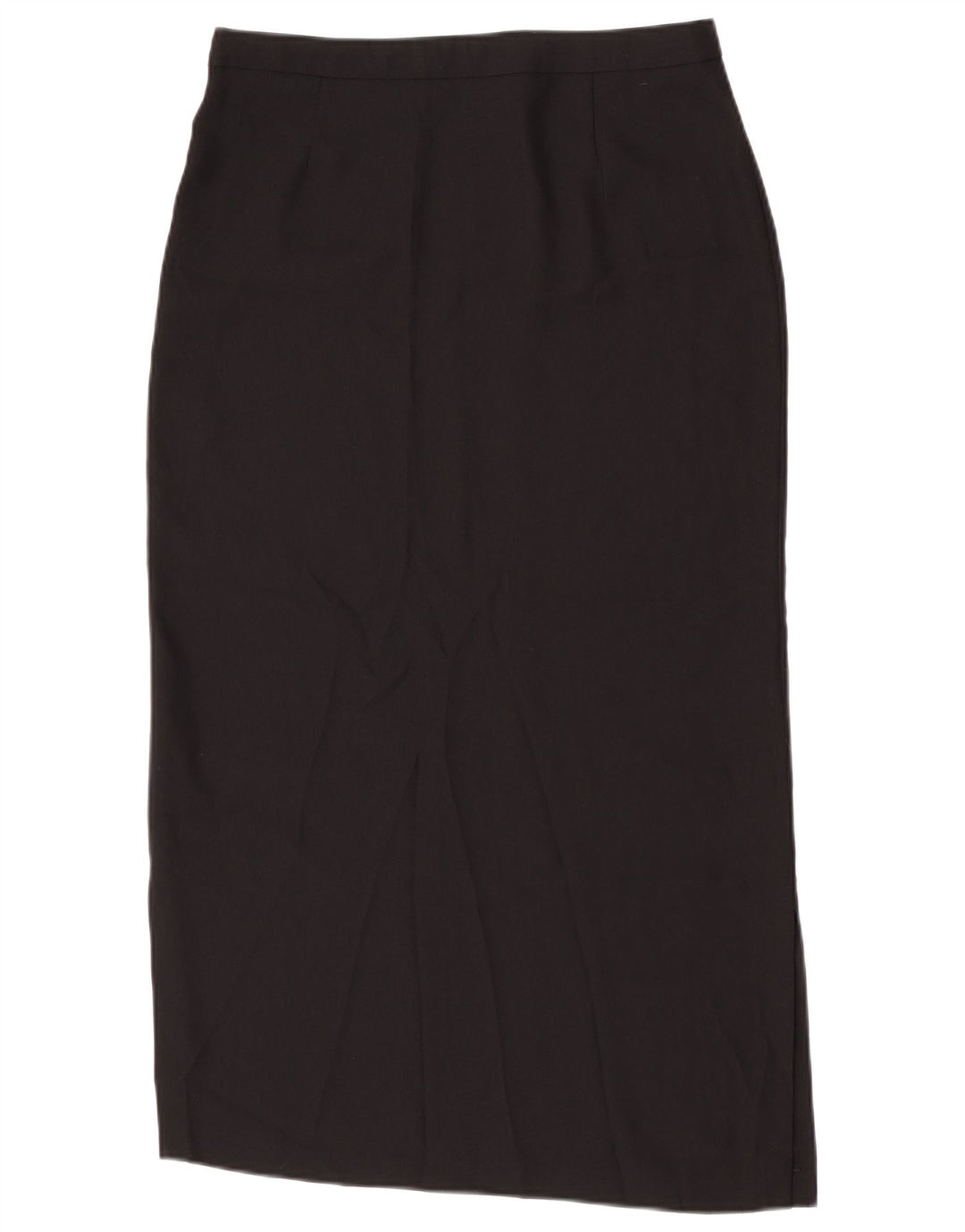 Gonna longuette vintage da donna W30 media nera