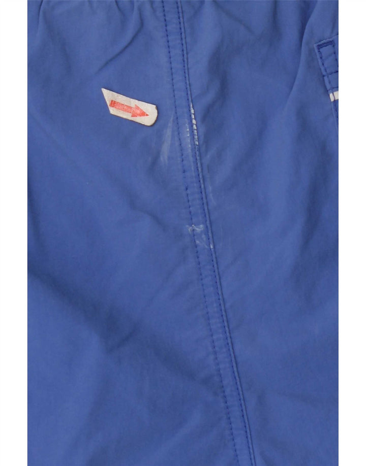 Pantaloncini da bagno grafici da uomo Tommy Hilfiger in nylon blu medio