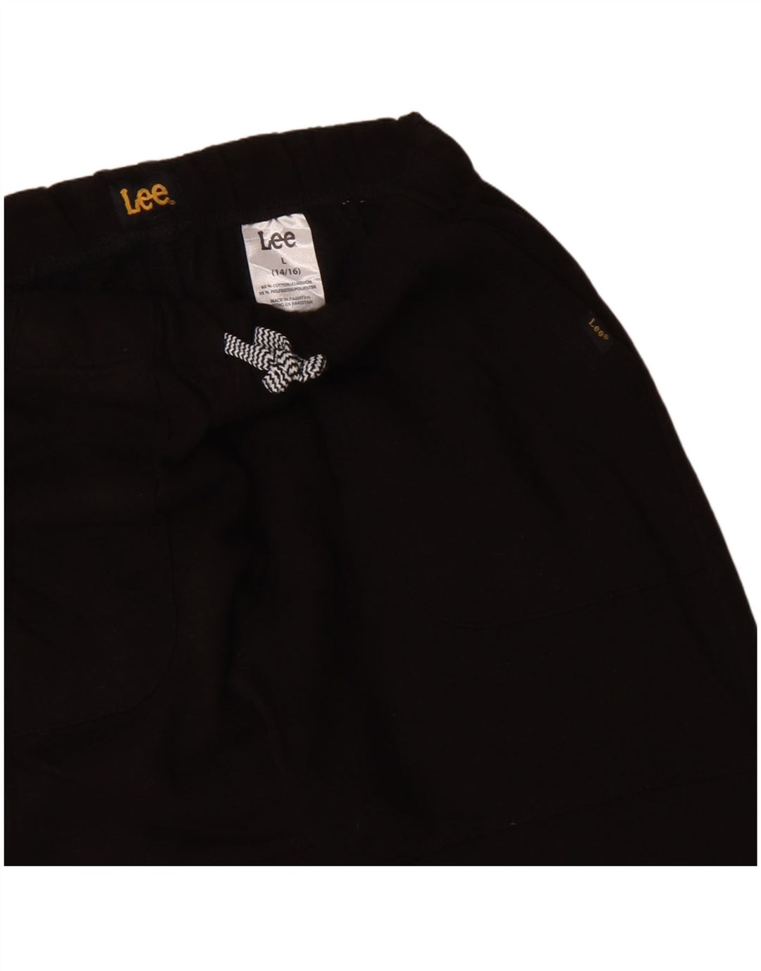 Pantaloni da tuta da ragazzo Lee Joggers 14-15 anni grandi in cotone nero