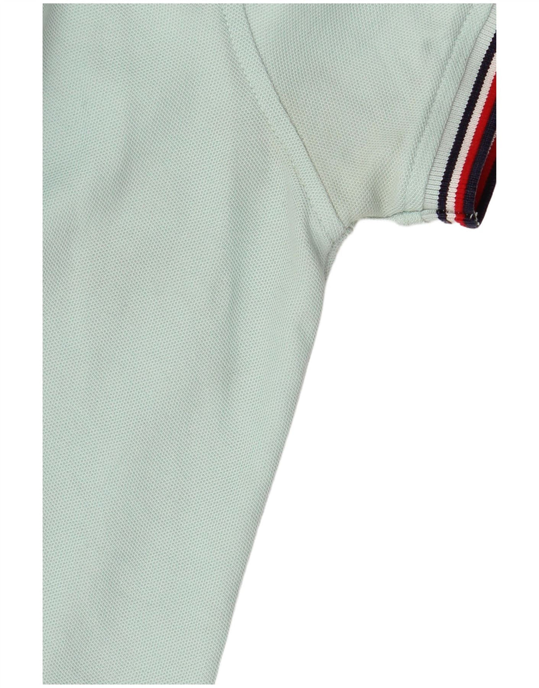 Polo da uomo Regular Fit Tommy Hilfiger in cotone turchese medio