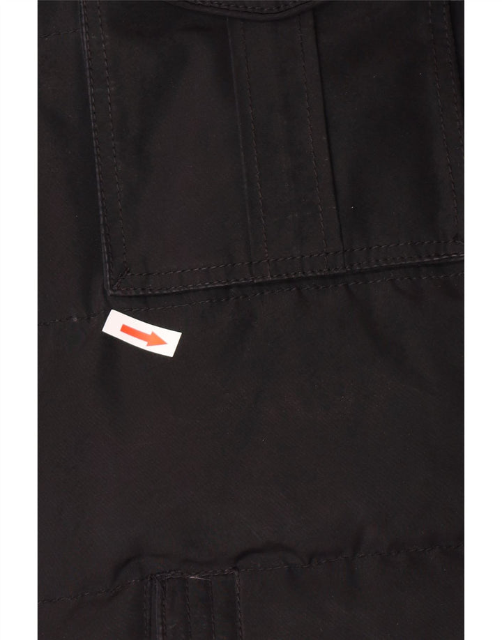 Giacca imbottita con cappuccio da uomo Tommy Hilfiger UK 40 grande poliestere nero