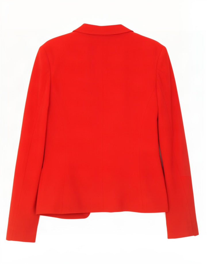 Giacca Blazer 1 Bottone Donna Paola Antonini IT 44 Acetato Rosso Medio