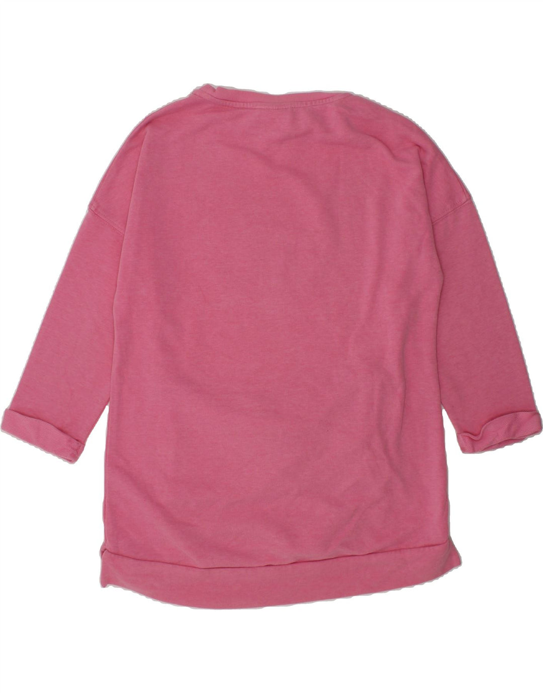 CHAMPION Girls Graphic Sweatshirt Jumper 7-8 Years Small Pink Cotton | Vintage Champion | Thrift | Second-Hand Champion | Used Clothing | Messina Hembry 