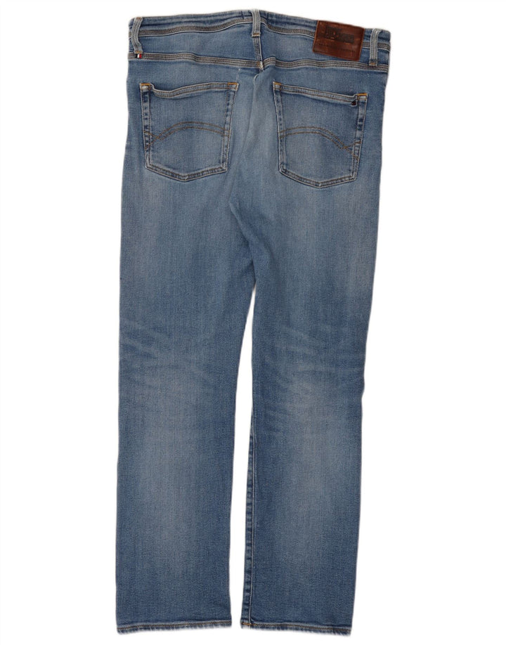 Jeans dritti da uomo Tommy Hilfiger W33 L29 cotone blu