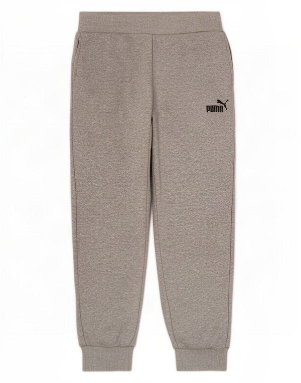 Puma Mens Tracksuit Trousers Joggers Small Grey Flecked Cotton