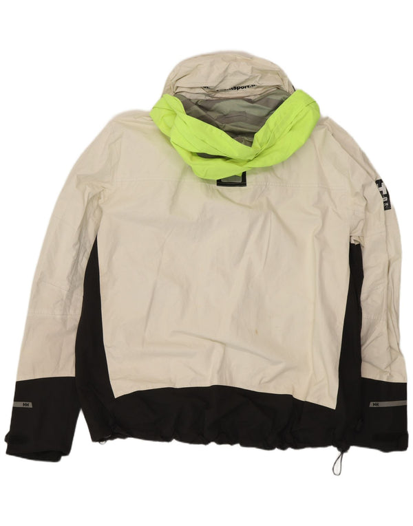 Giacca da sci con cappuccio da uomo Helly Hansen UK 44 2XL Colore bianco