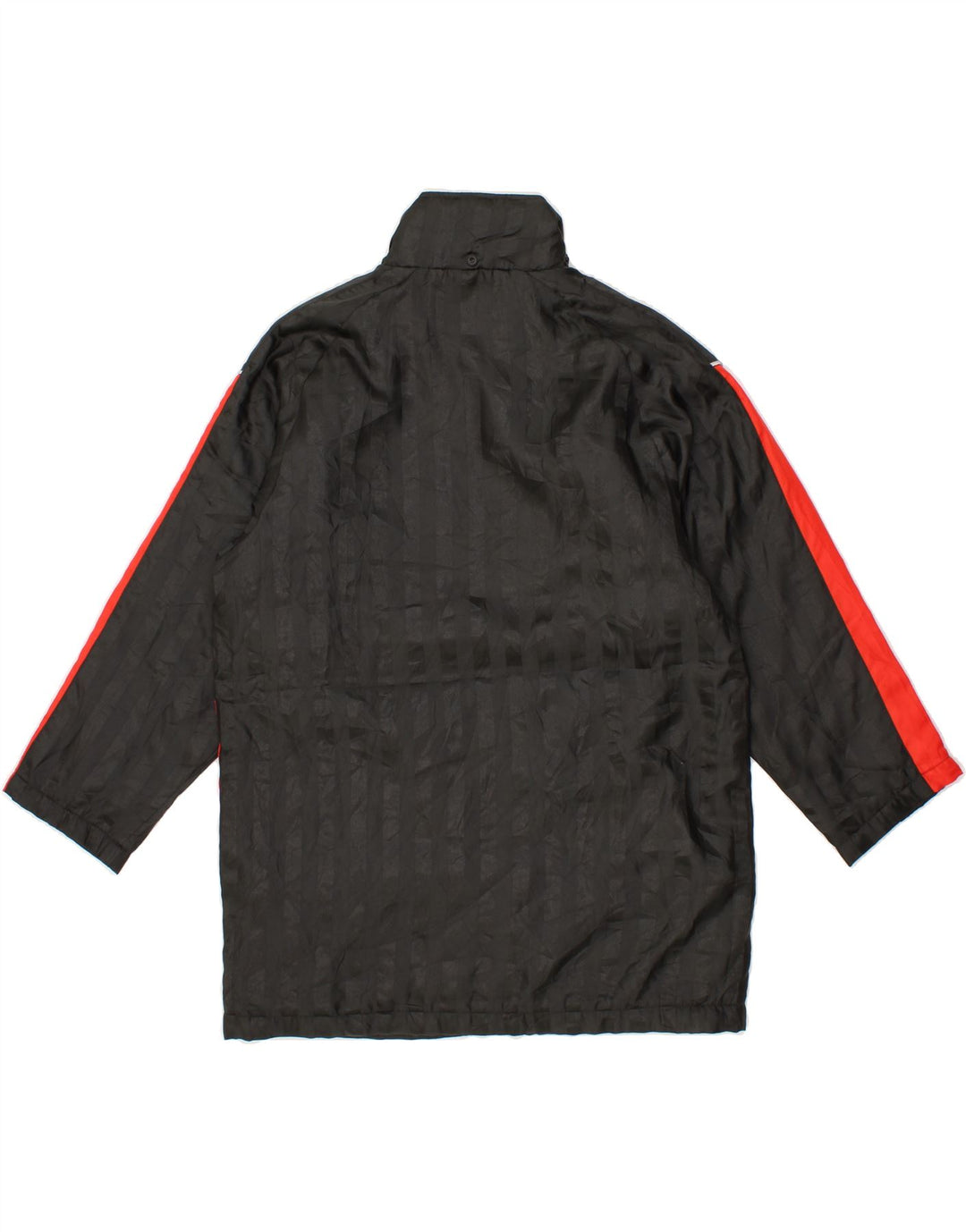 PUMA Mens Graphic Rain Jacket UK 38 Medium Navy Blue Colourblock Vintage Puma and Second-Hand Puma from Messina Hembry 