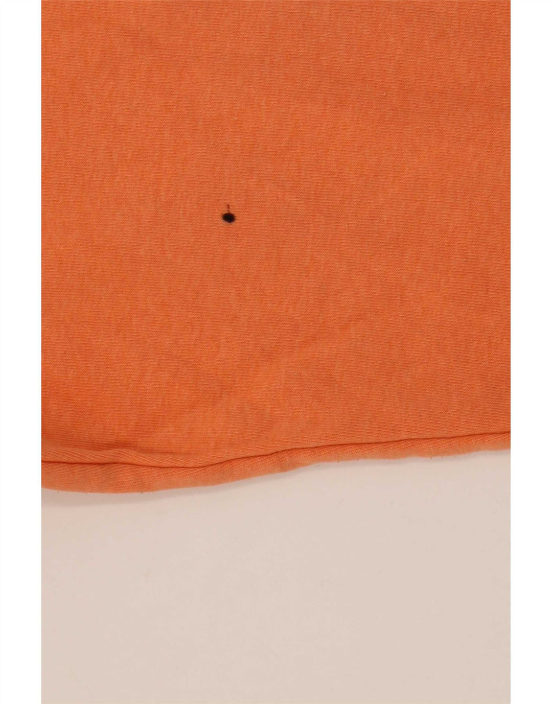 Maglione con cappuccio grafico da uomo Kappa in cotone arancione medio