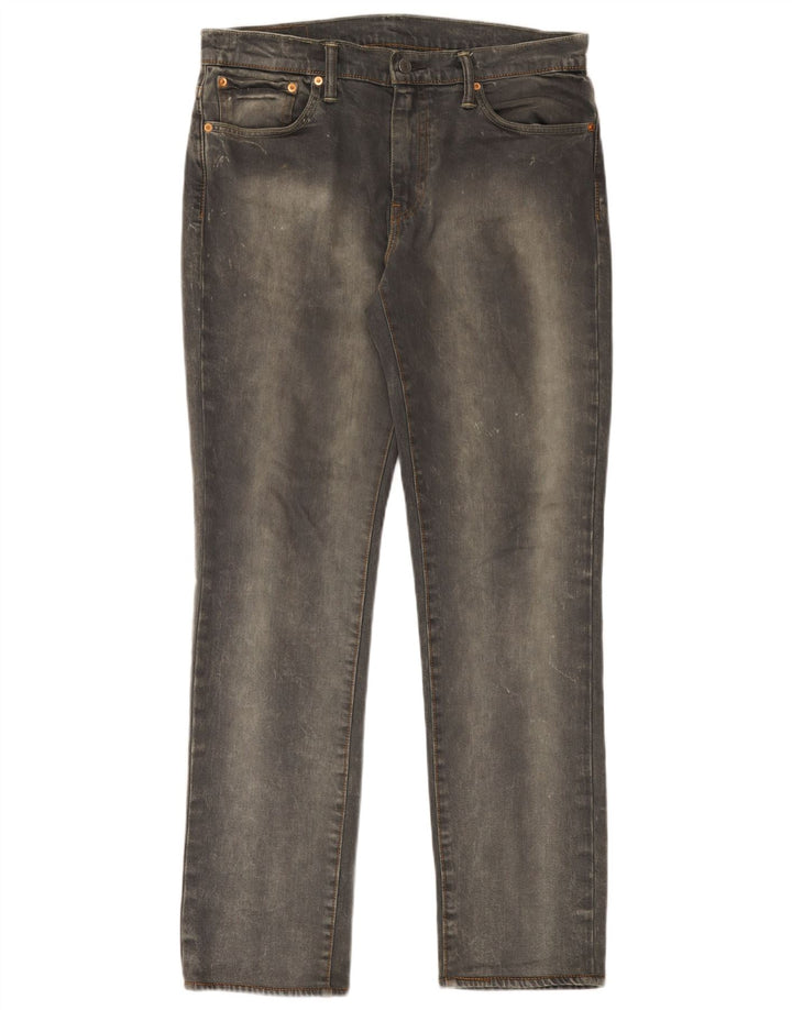Jeans Levi's Uomo 511 Slim W33 L34 Cotone Grigio