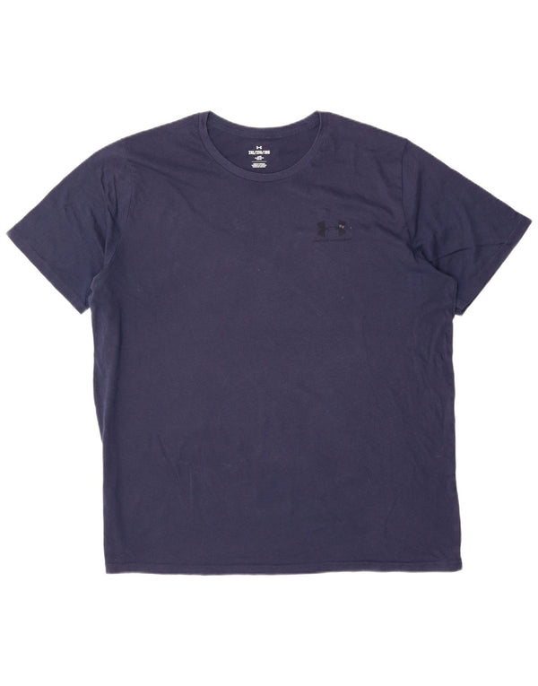Maglietta da uomo Under Armour Top 2XL Blu Navy