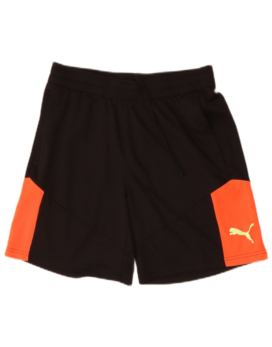 Pantaloncini sportivi da uomo Puma Medium Black Colourblock in poliestere