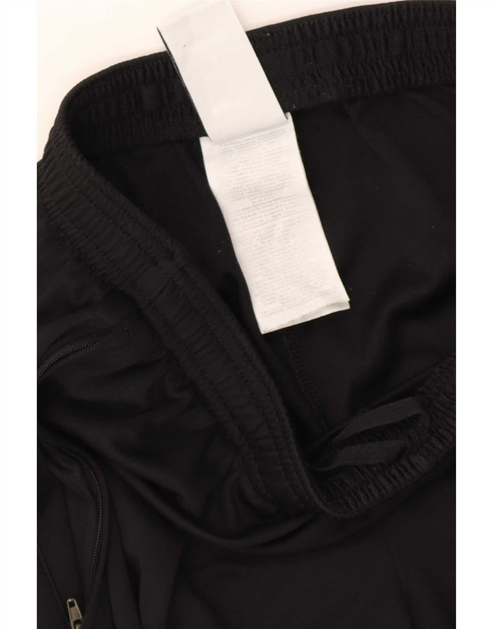 Pantaloni da tuta Nike Dri Fit da uomo, poliestere color block medio nero