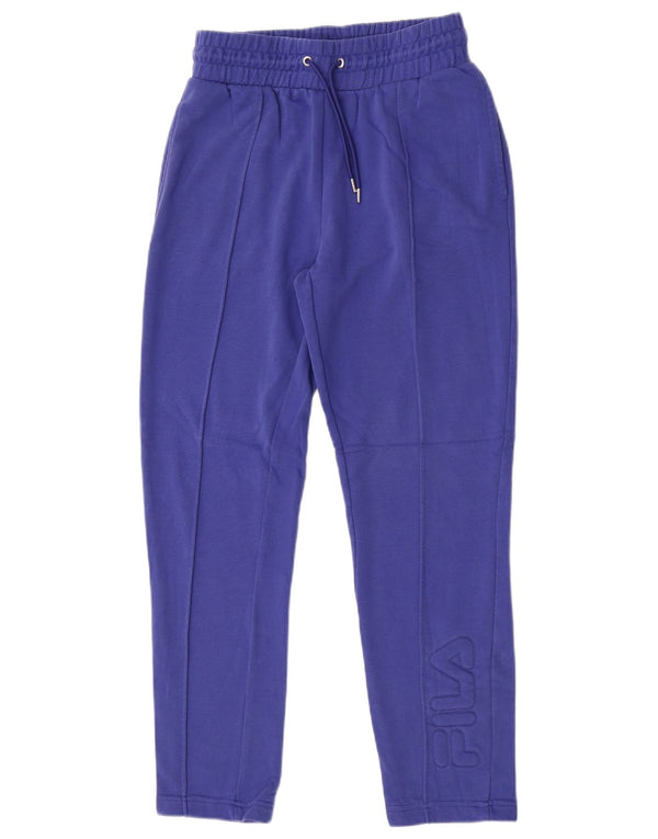 Pantaloni da tuta con grafica Fila da donna UK 10 Small Viola