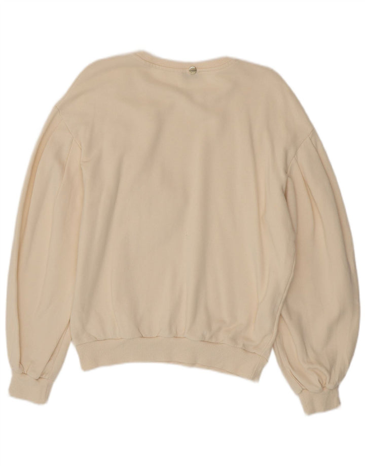 Felpa da donna Liu Jo Jumper UK 14 Medium Off White Floral