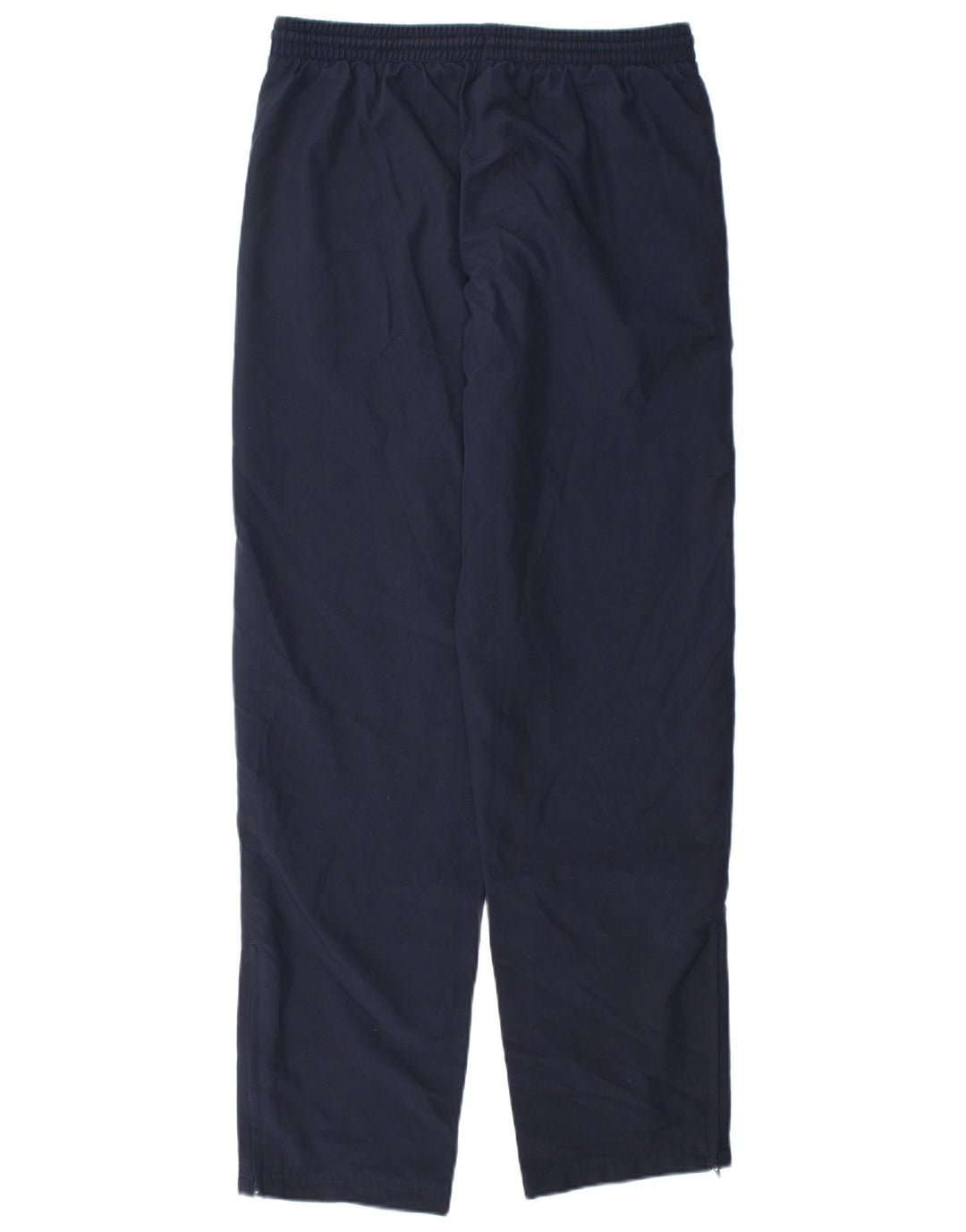 Pantaloni lunghi da tuta da donna ADIDAS UK 12 medio poliestere blu navy