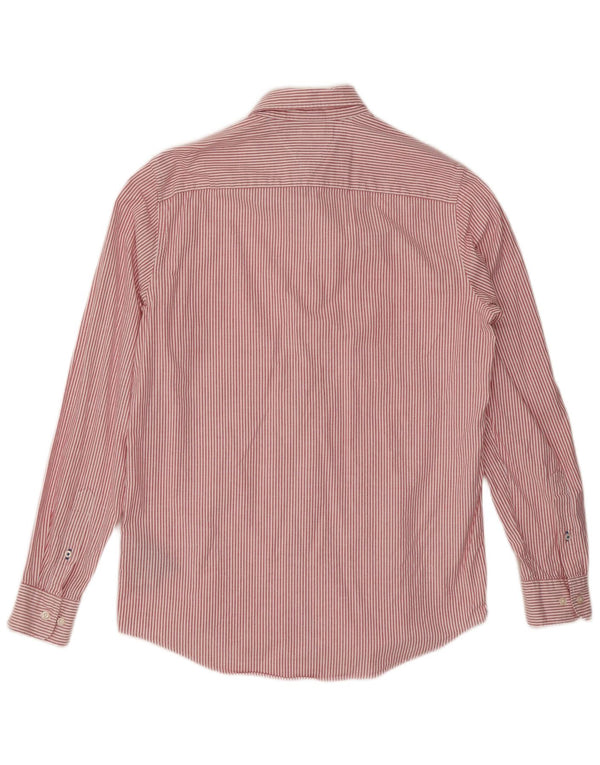 Camicia slim fit da uomo Tommy Hilfiger grande gessato rosso