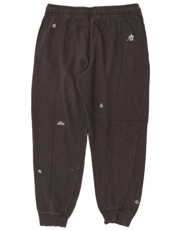 Pantaloni da tuta da donna Adidas Three Stripes Joggers UK 16/18 Large Nero