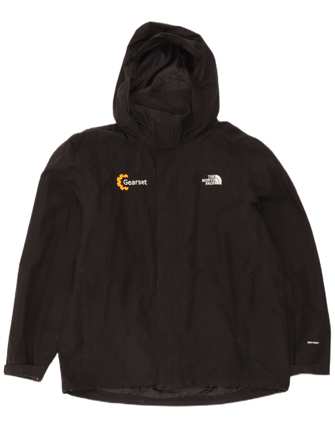 Giacca antipioggia da uomo con cappuccio The North Face UK 42 XL poliestere nero
