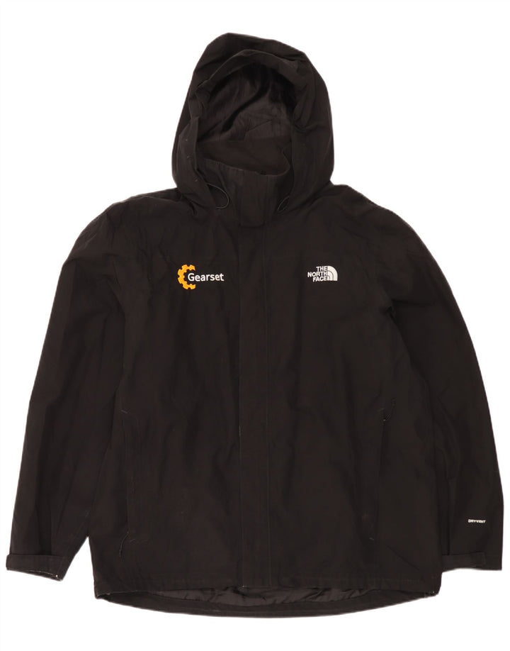 Giacca antipioggia da uomo con cappuccio The North Face UK 42 XL poliestere nero