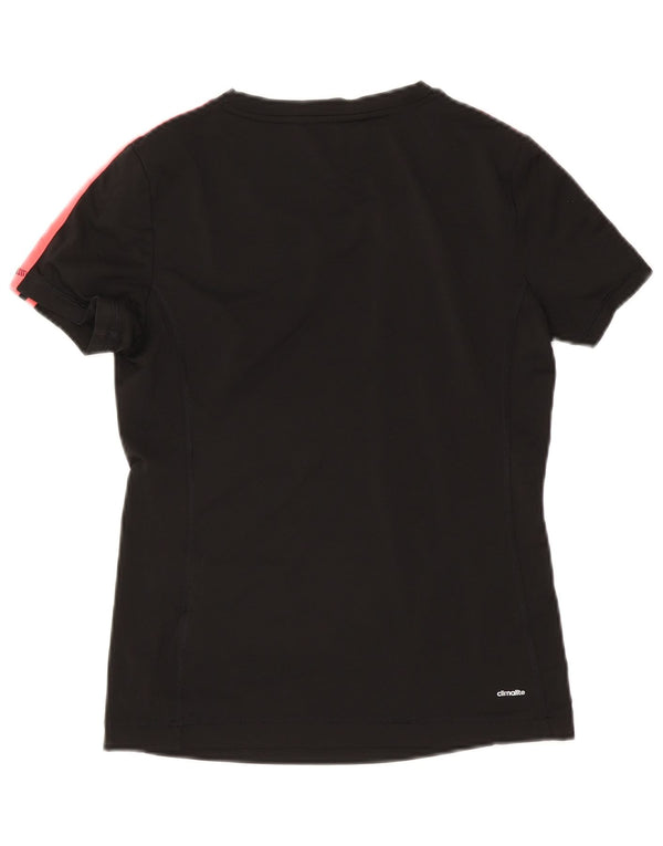 T-shirt Adidas Climalite da donna Top UK 8/10 Small Poliestere nero