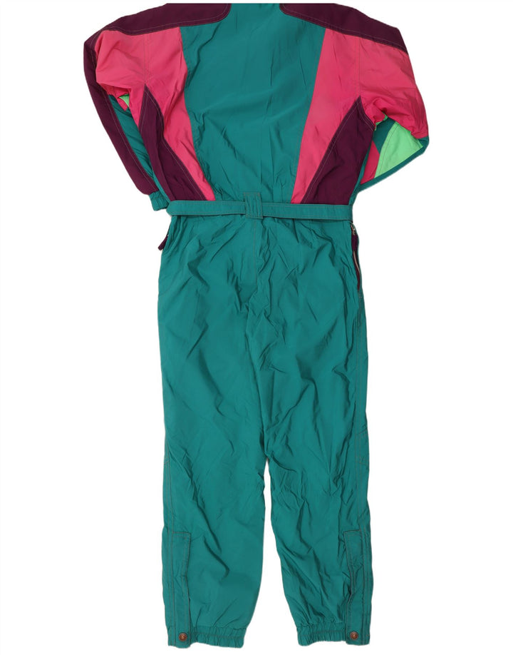 Tuta da sci da uomo COLMAR IT 54 Large Verde Colourblock in poliammide