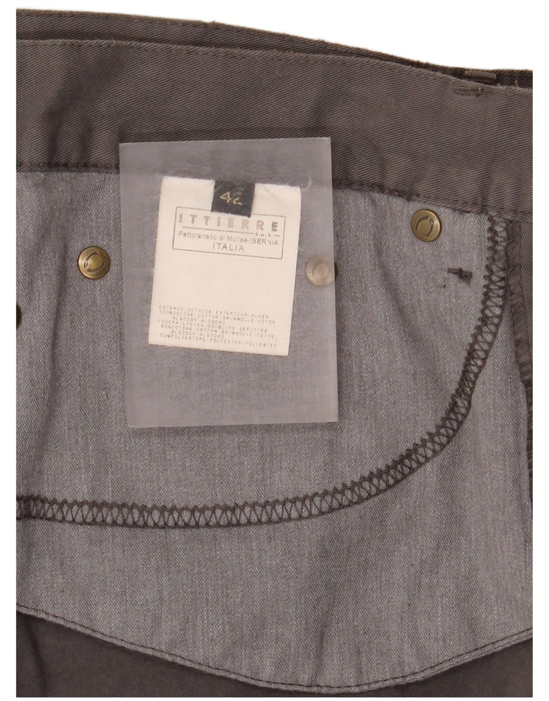 Gonna cargo da donna Just Cavalli EU 42 Large W30 Cotone grigio