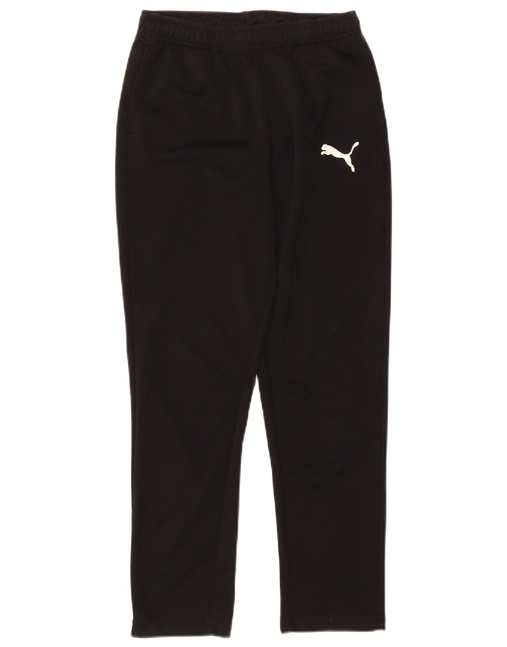 PUMA Girls Tracksuit Trousers 13-14 Years  Black Polyester