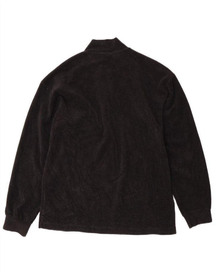 Maglione in pile da uomo FILA con zip e collo IT 48 medio nero