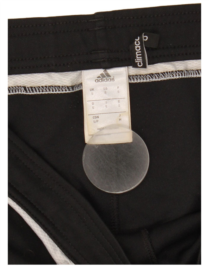 Pantaloni da tuta Adidas Climacool da uomo piccoli in poliestere color block nero