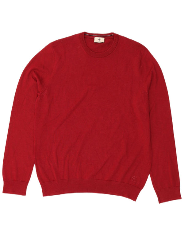Maglione maglione girocollo da donna Cerruti 1881 UK 20 2XL Rosso