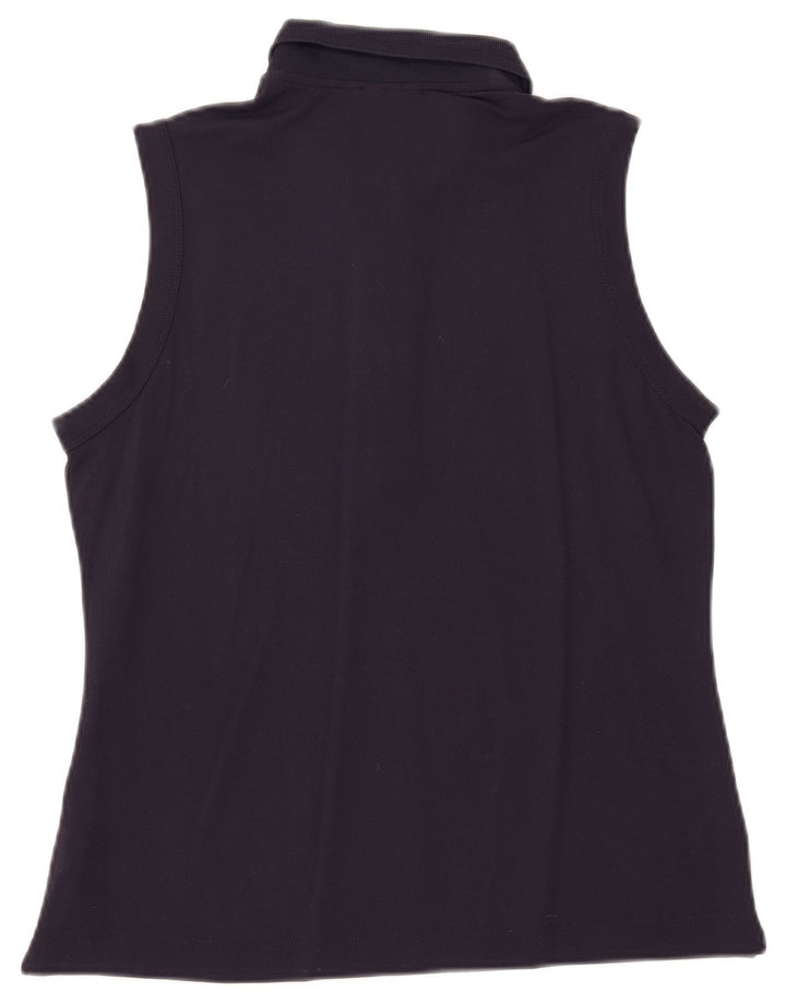 Polo senza maniche da donna Chervo IT 46 Large Blu Navy in poliammide