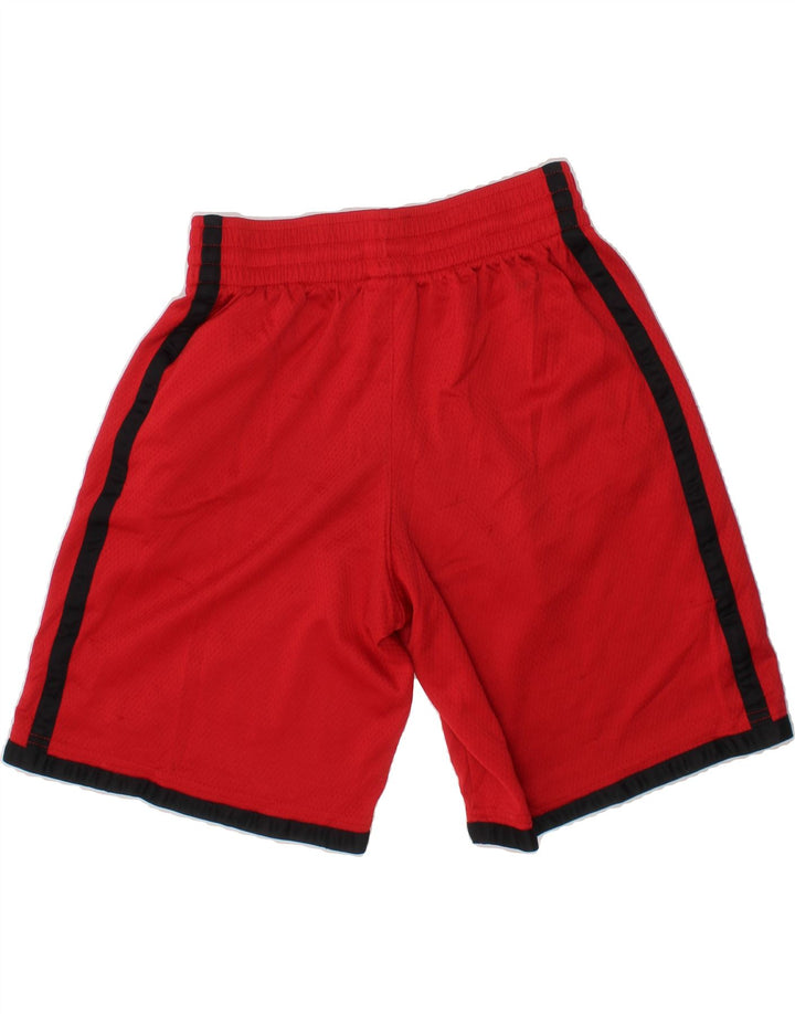 NIKE Boys Dri Fit Sport Shorts 8-9 Years Small Red Polyester Vintage Nike and Second-Hand Nike from Messina Hembry 