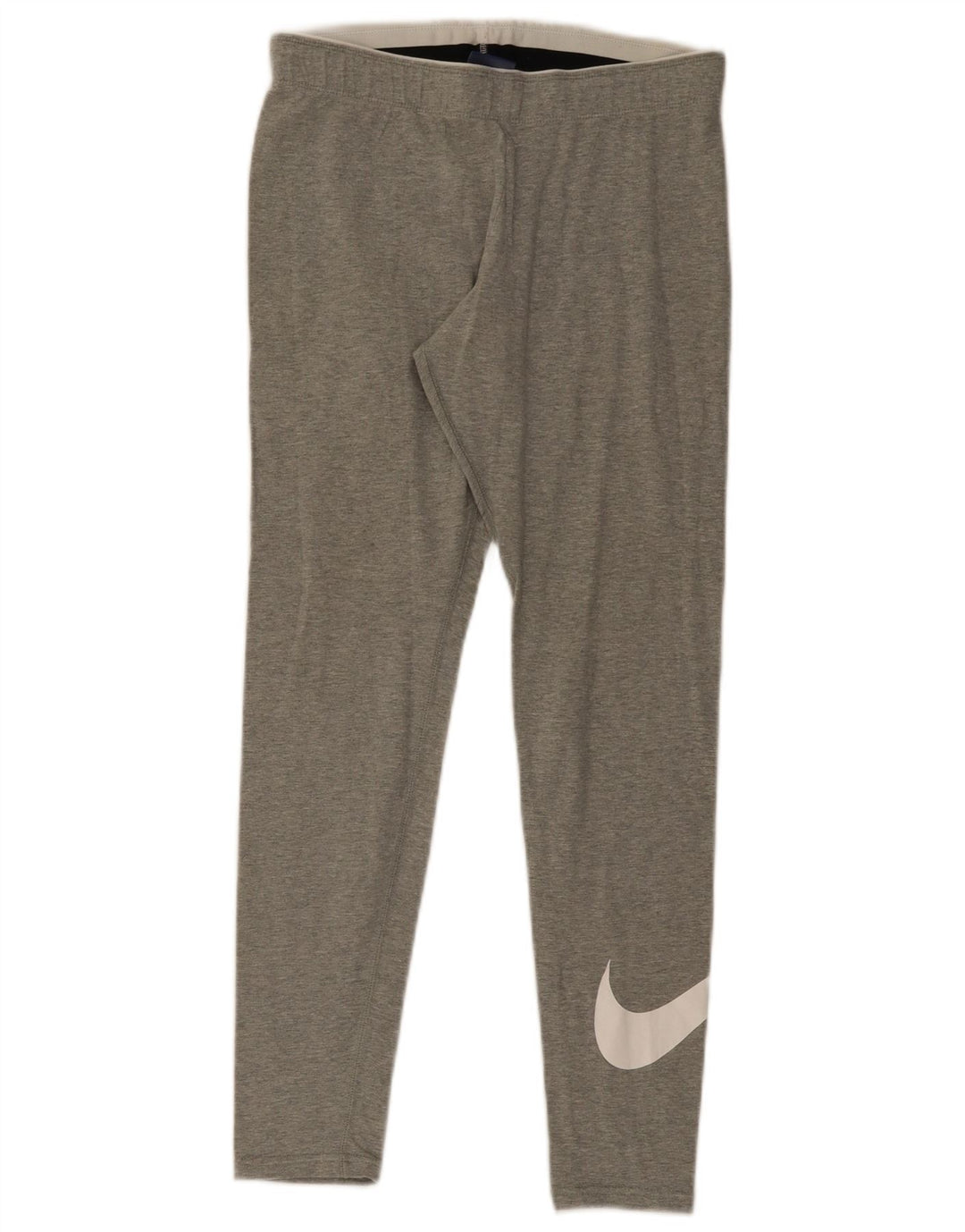 Leggings grafici da donna Nike UK 12 cotone screziato grigio medio