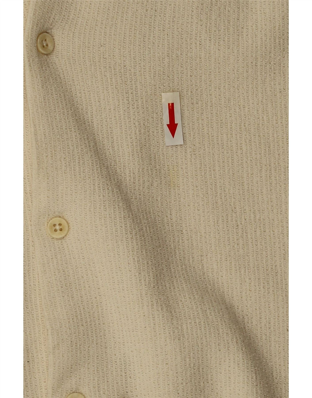 Camicia a maniche corte da uomo Zara grande in cotone bianco sporco
