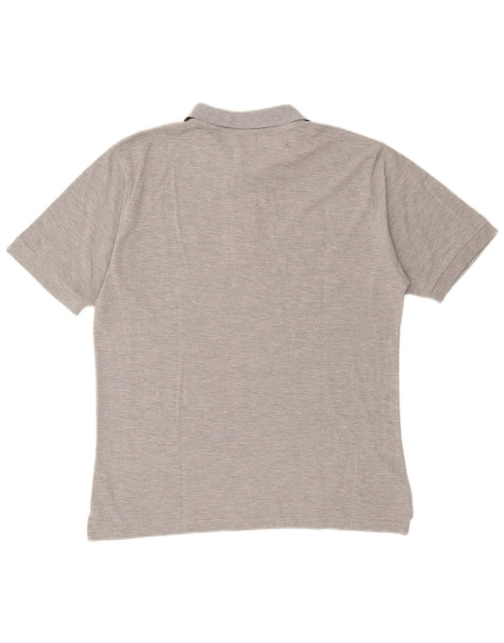 Polo Reebok da uomo XL in cotone grigio