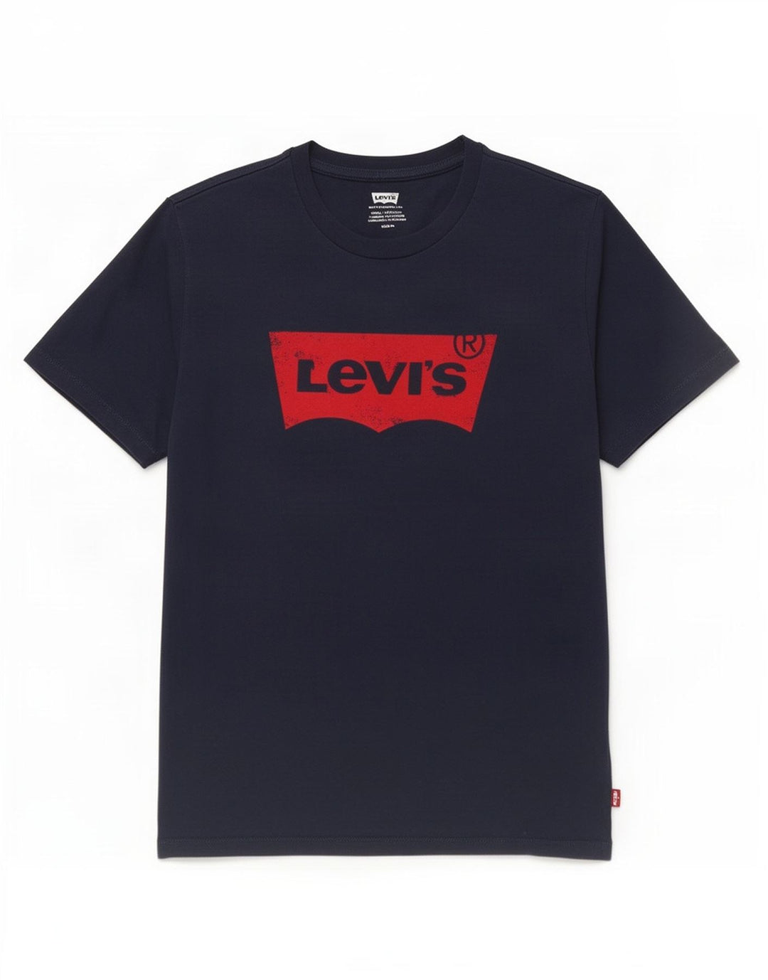 T-shirt grafica da uomo Levi's Top in cotone blu navy medio