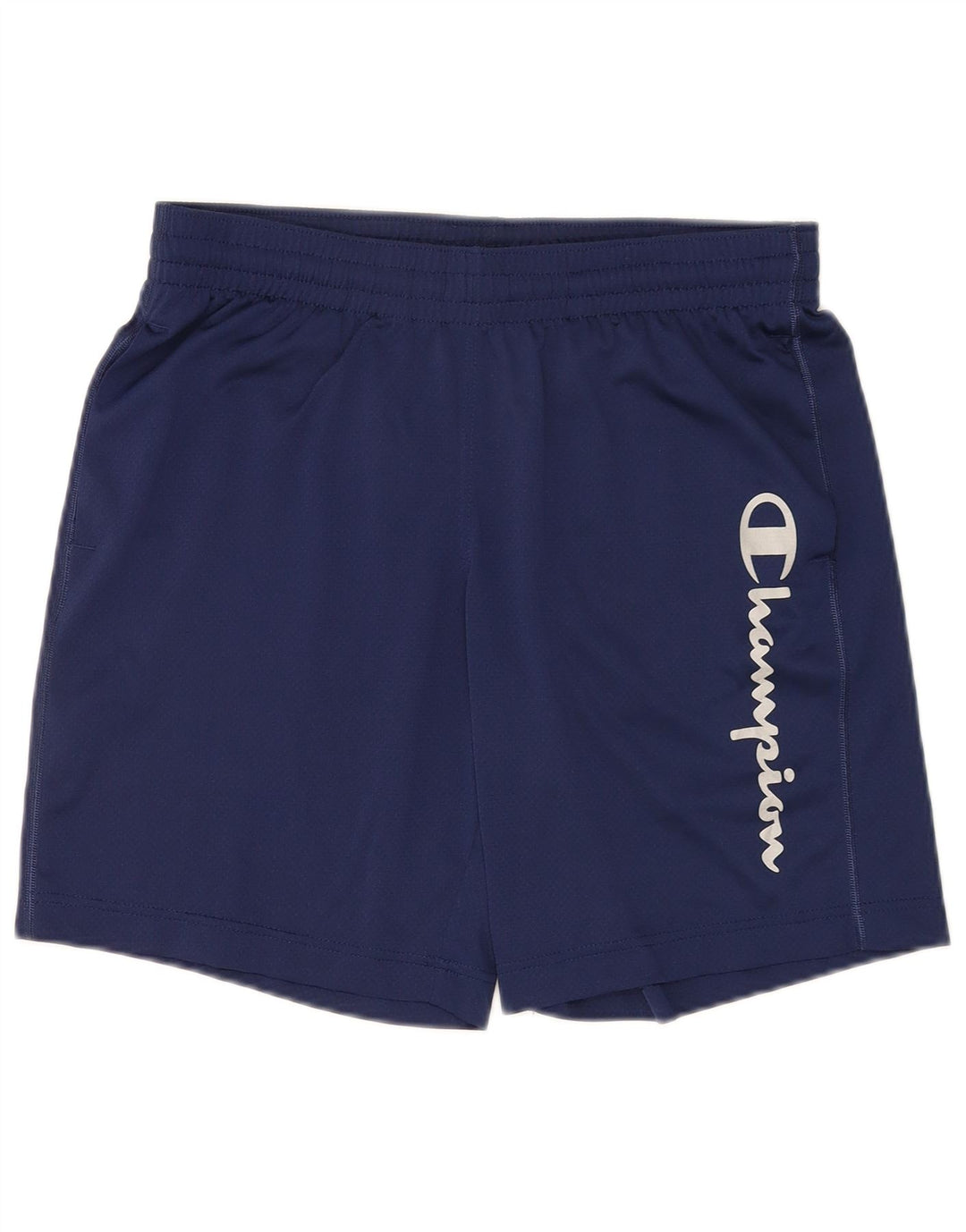 Pantaloncini sportivi grafici da uomo Champion medio poliestere blu navy