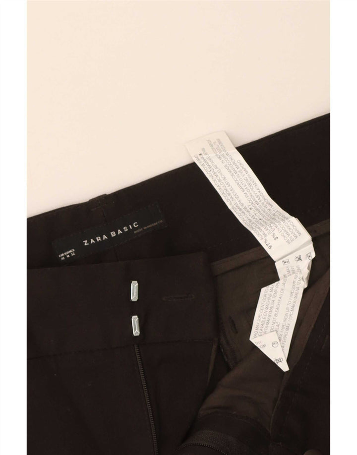 Pantaloncini chino da donna Zara EU 42 Large W32 cotone nero