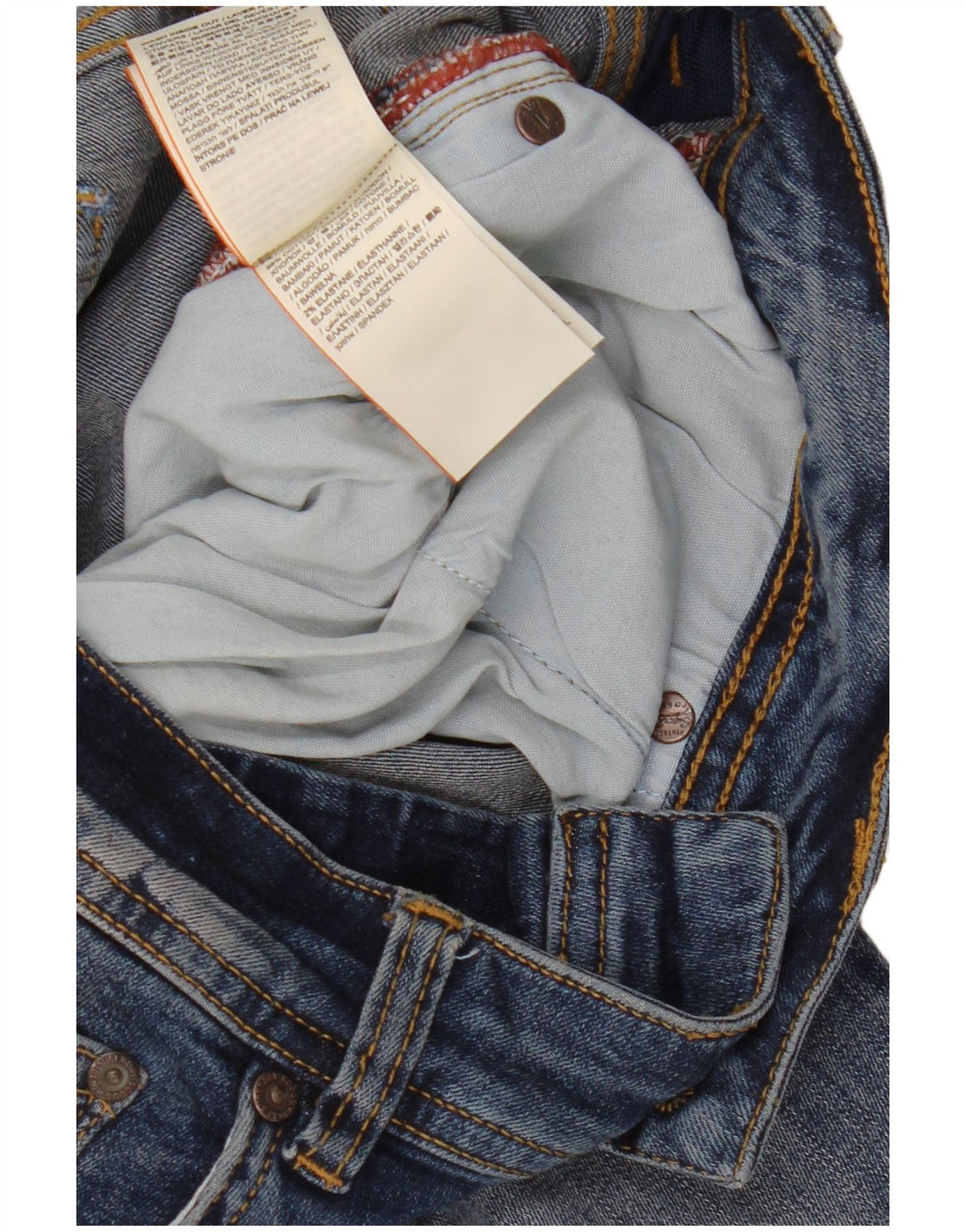 Jeans skinny da donna Superdry W32 L32 cotone blu