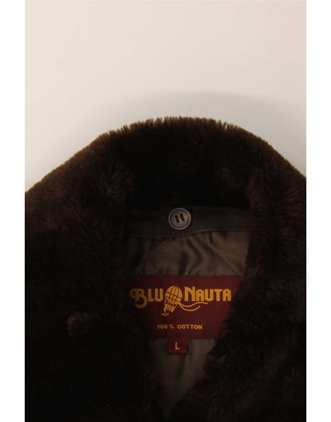 Soprabito da donna Blu Nauta UK 40 grande cotone marrone