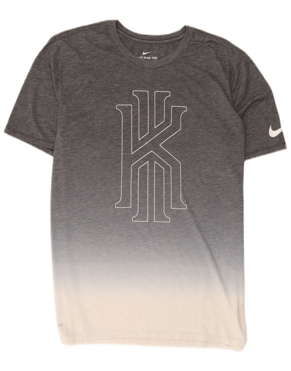 T-shirt grafica da uomo Nike Top Large grigia Tie Dye