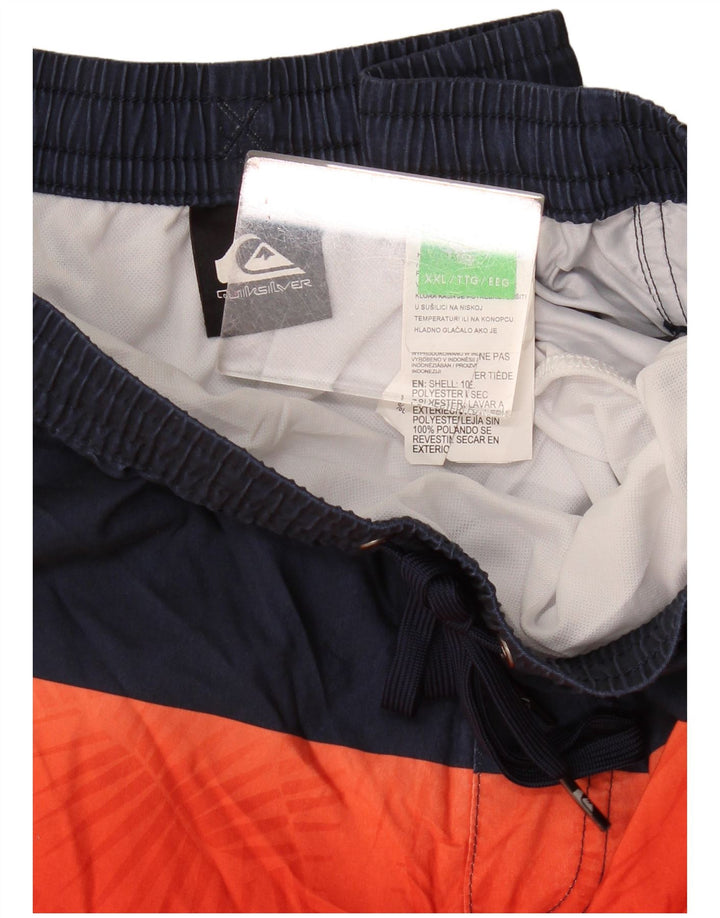 Pantaloncini da bagno da uomo Quiksilver 2XL Poliestere color block multicolore