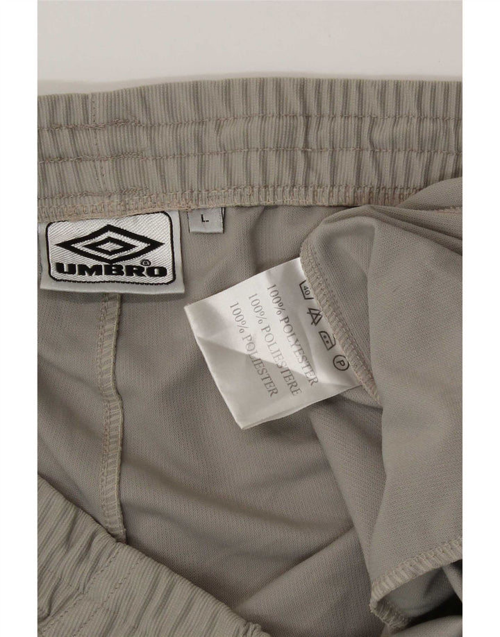 Pantaloni da tuta da uomo Umbro Large Beige in poliestere