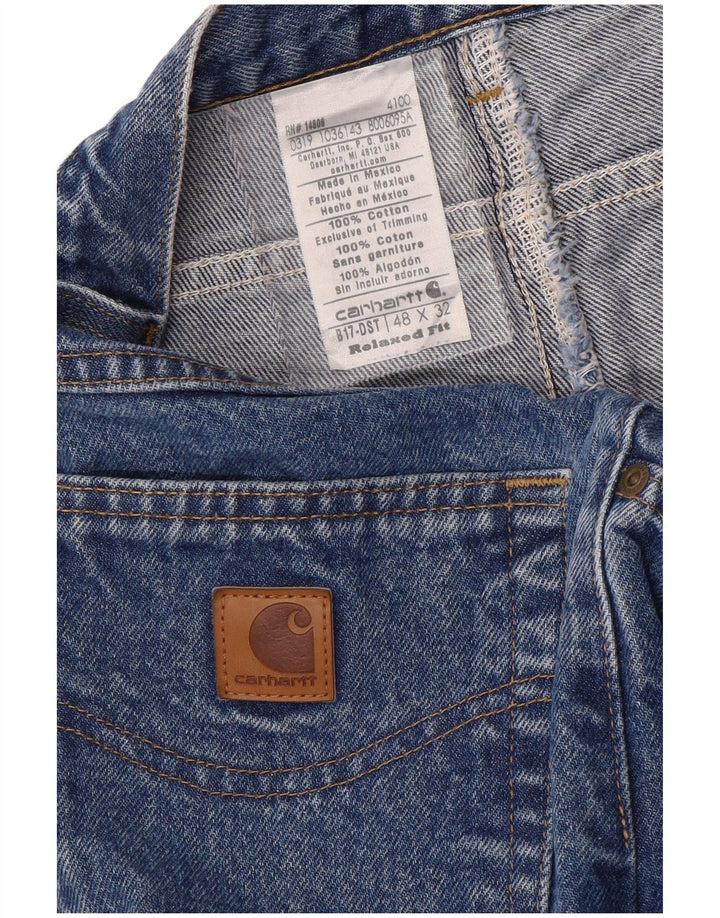 Jeans affusolati da uomo Carhartt W48 L32 cotone blu