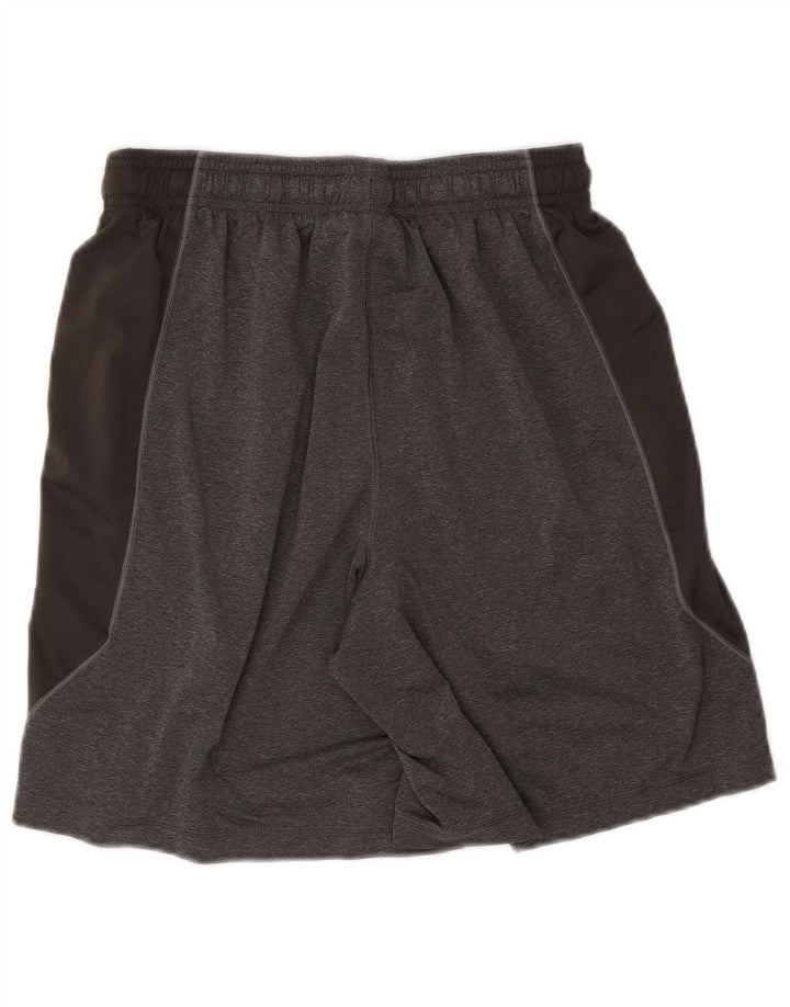 Pantaloncini sportivi da uomo Under Armour grigio medio color block