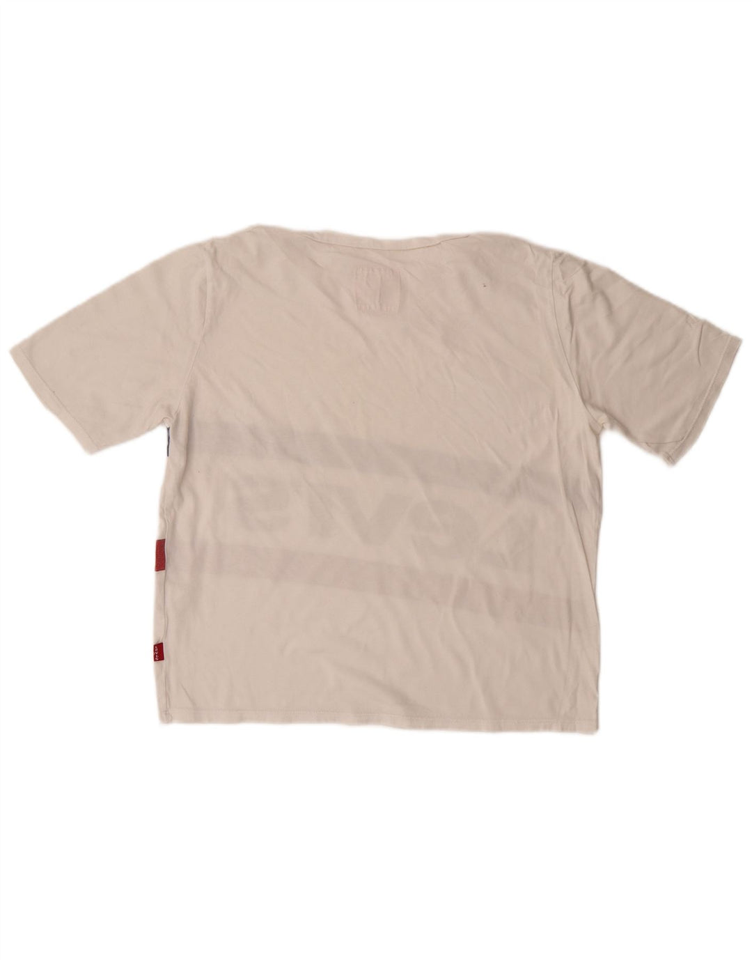 T-shirt grafica da ragazzo Levi's Top 15-16 anni in cotone bianco