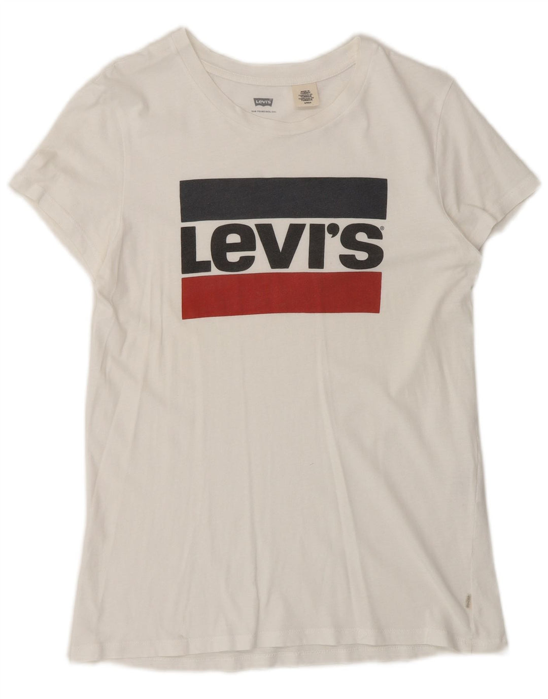 T-shirt grafica da uomo Levi's Top piccola bianca